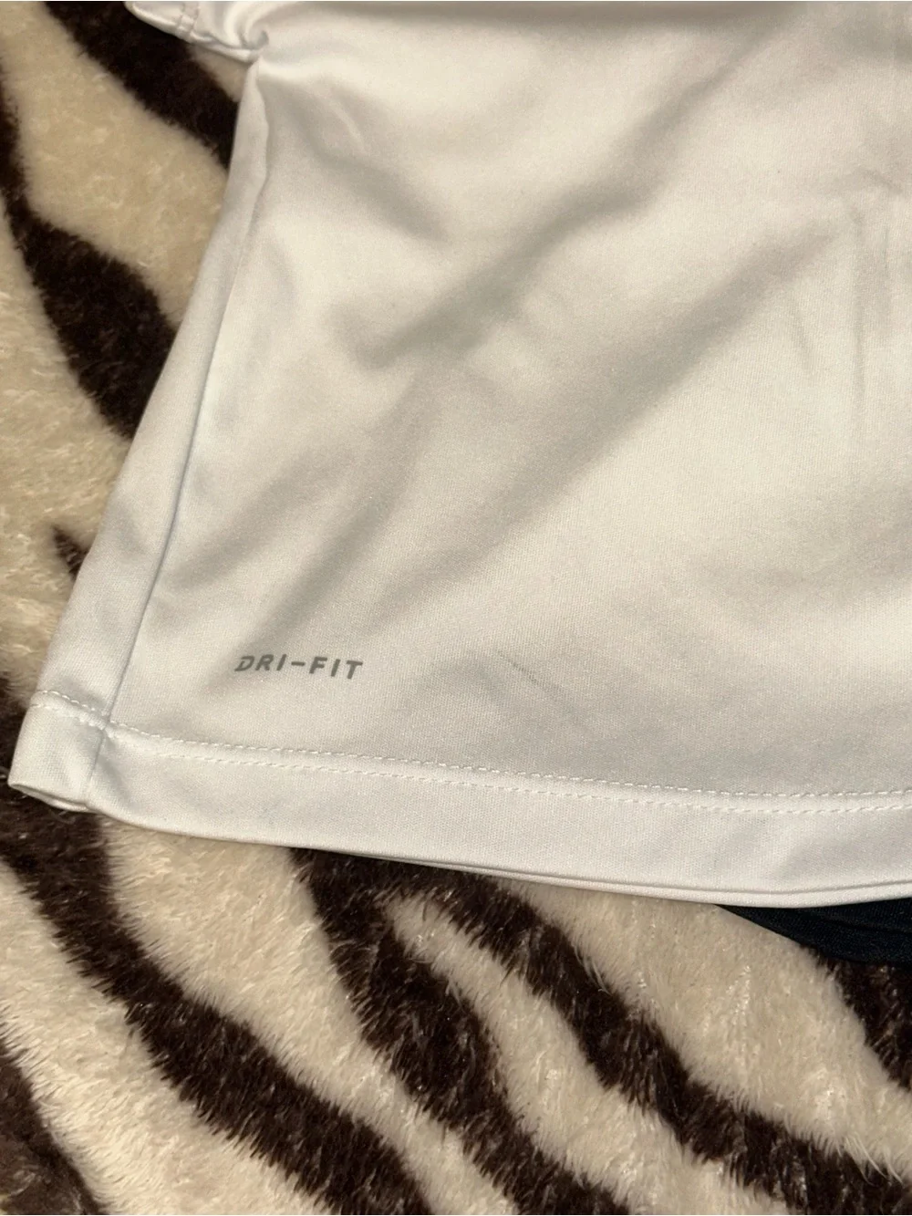 Toddler Nike White Short Sleeve Tee & Black Jersey Shorts